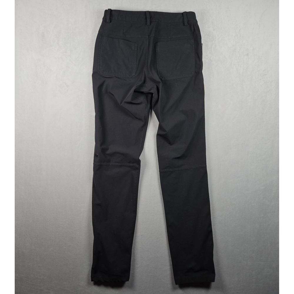Lululemon ABC Pants Mens 30x33 Black Slim Fit Performance Travel 5 Pocket - Picture 2 of 8